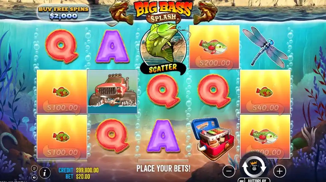 What is Big Bass Splash? Game Overview